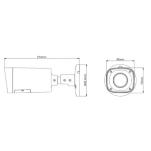 Видеокамера DAHUA DH-HAC-HFW1200RP-VF-S3 Видеокамера DAHUA DH-HAC-HFW1200RP-VF-S3
