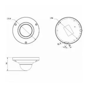 IP-камера DAHUA DH-IPC-HDB4100CP-0600B IP-камера DAHUA DH-IPC-HDB4100CP-0600B