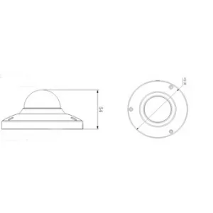 IP-камера DAHUA DH-IPC-HDB4200CP-A-0280B IP-камера DAHUA DH-IPC-HDB4200CP-A-0280B