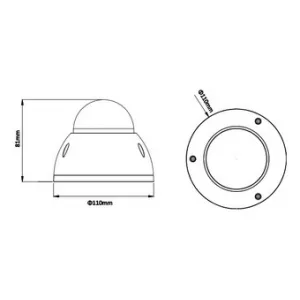 IP-камера DAHUA DH-IPC-HDBW1200E-S-0280B IP-камера DAHUA DH-IPC-HDBW1200E-S-0280B
