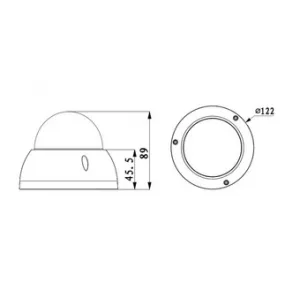 IP-камера DAHUA DH-IPC-HDBW2100RP-VF IP-камера DAHUA DH-IPC-HDBW2100RP-VF