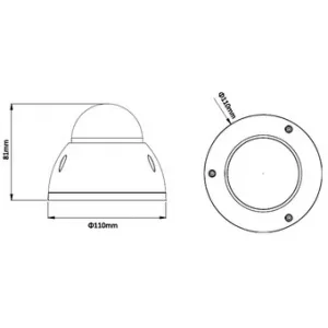 IP-камера DAHUA DH-IPC-HDBW4800EP IP-камера DAHUA DH-IPC-HDBW4800EP