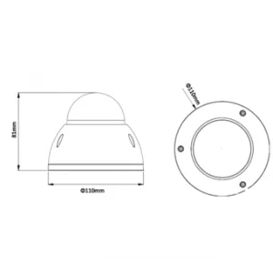 IP-камера DAHUA DH-IPC-HDW4220EP-0360B IP-камера DAHUA DH-IPC-HDW4220EP-0360B