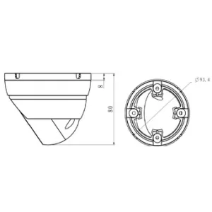 IP-камера DAHUA DH-IPC-HDW4421MP-0360B IP-камера DAHUA DH-IPC-HDW4421MP-0360B