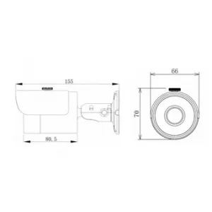 IP-камера DAHUA DH-IPC-HFW1000S-0360B IP-камера DAHUA DH-IPC-HFW1000S-0360B