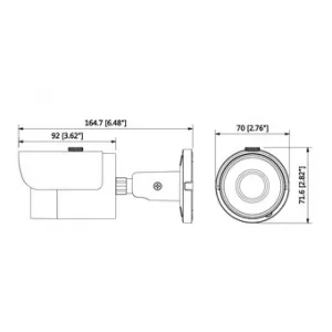 IP-камера DAHUA DH-IPC-HFW1220SP-0280B IP-камера DAHUA DH-IPC-HFW1220SP-0280B