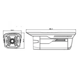 IP-камера DAHUA DH-IPC-HFW5200P-IRA-0722A IP-камера DAHUA DH-IPC-HFW5200P-IRA-0722A