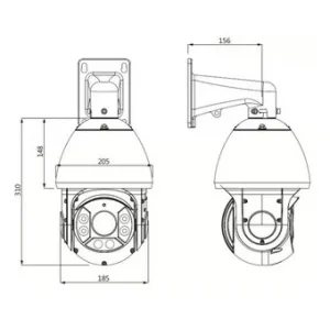 Видеокамера DAHUA DH-SD6C120I-HC Видеокамера DAHUA DH-SD6C120I-HC