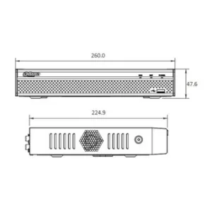 IP-видеорегистратор DAHUA DHI-NVR2104HS-4KS2 IP-видеорегистратор DAHUA DHI-NVR2104HS-4KS2