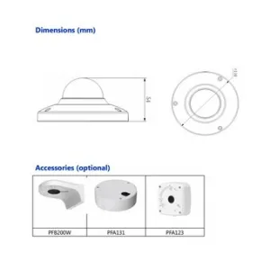 IP-камера DAHUA IPC-HDB4300CP-0360B IP-камера DAHUA IPC-HDB4300CP-0360B