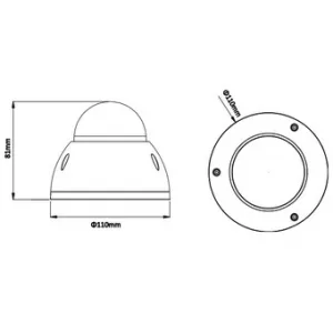 IP-камера DAHUA IPC-HDBW1000EP-0360B IP-камера DAHUA IPC-HDBW1000EP-0360B