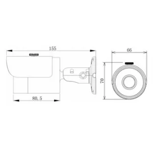 IP-камера DAHUA IPC-HFW1000SP-0360PB IP-камера DAHUA IPC-HFW1000SP-0360PB
